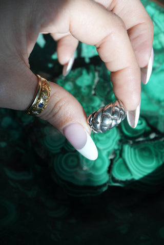 BASKET OF SILVER SZ 7