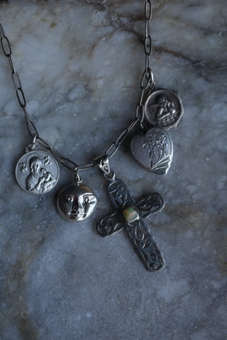 Favorite Things - Sterling Mixed Charm Necklace