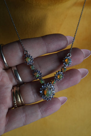 Opalescence - Opal Gemstone Necklace