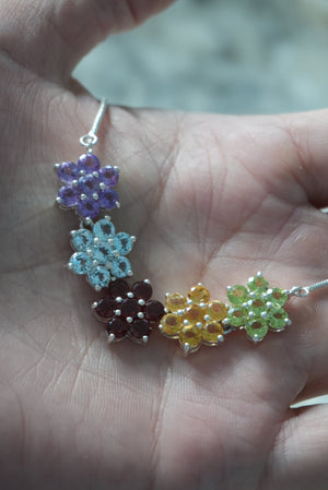 CHAKRA STERLING SILVER FLOWERS