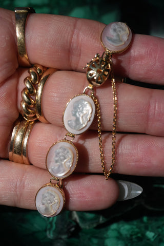 14k Cameo Bracelet