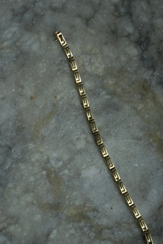 14k Greek Key Bracelet