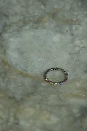 PASTEL RAINBOW BAND SZ 6