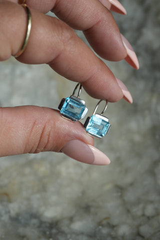 BLUE TOPAZ DROPPERS