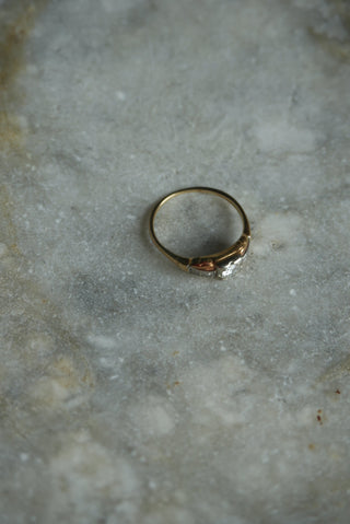 14K VICTORIAN DIAMOND RING