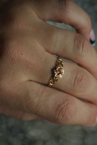 10K ROSE RING
