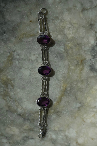 Night Court - Antique Sterling Bracelet