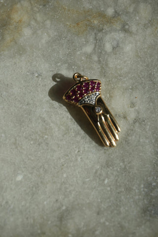 14k VINTAGE GLOVE
