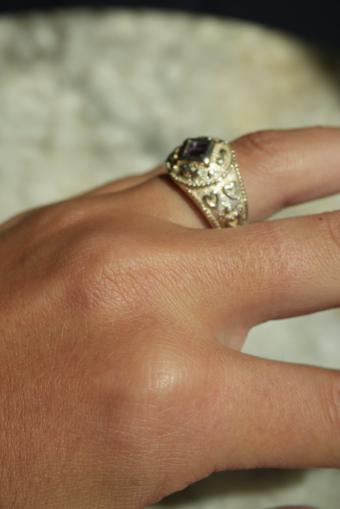 LOVERS RING SZ 7.25