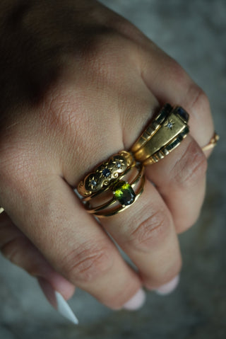14K TOURMALINE RING