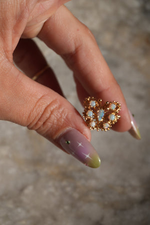 OPAL BUTTERFLY RING