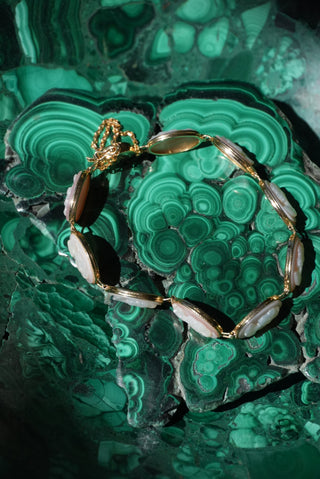 14k Cameo Bracelet