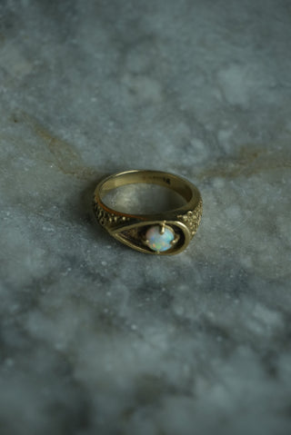 14K VINTAGE OPAL RING
