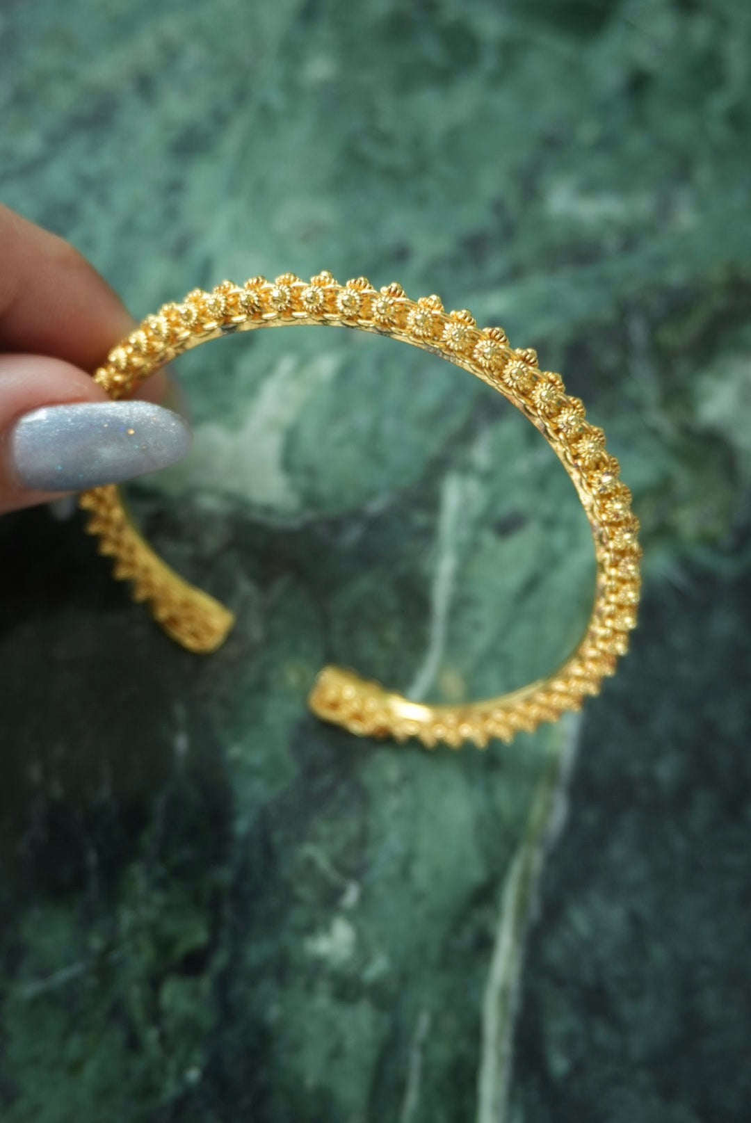 24k VERMEIL BANGLE