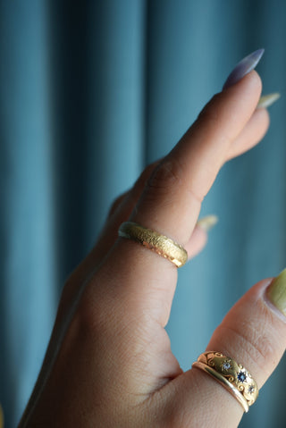 14K CHUNKY BAND