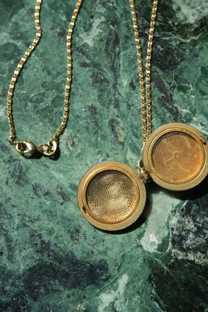 MONOGRAM ANTIQUE LOCKET