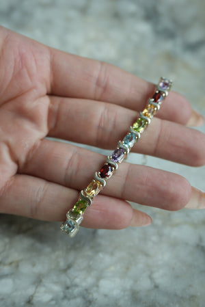 CHAKRA TENNIS BRACELET