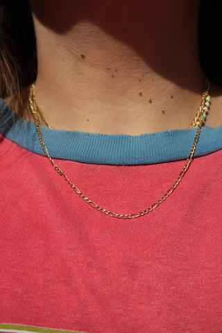 14k FIGARO CHAIN