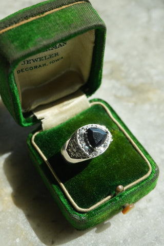 Trillion Club - Sterling Pave Cocktail Ring Size 7
