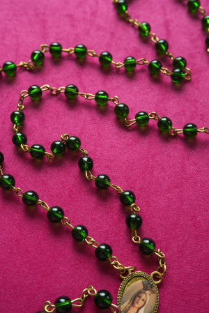 GREEN ROSARY