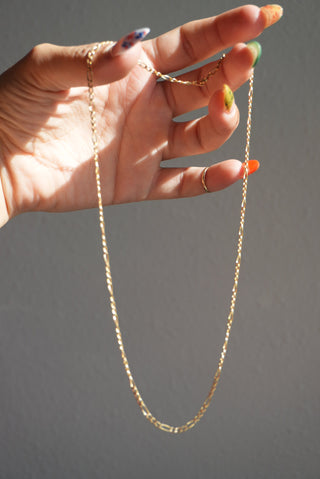 14k FIGARO CHAIN