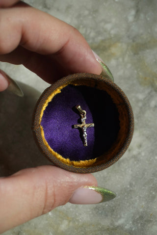 14k Mini Crucifix