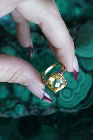 CUSHIONS OF CITRINE SZ 7