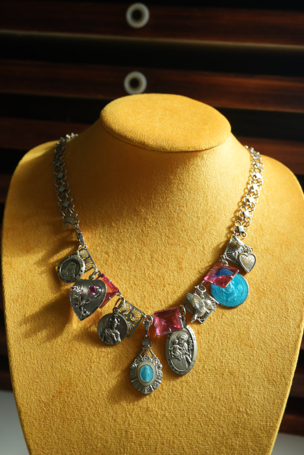 ULTIMATE VINTAGE CZECH CHARM NECKLACE