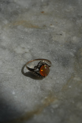 10k Antique Opal Ring