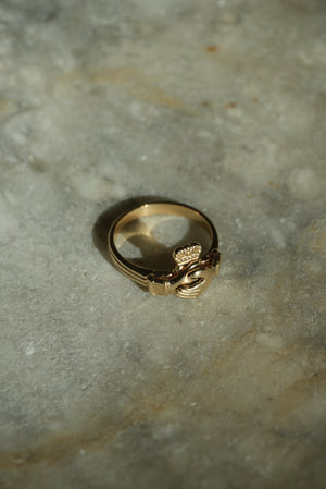 GOLDEN CLAUDAUGH RING