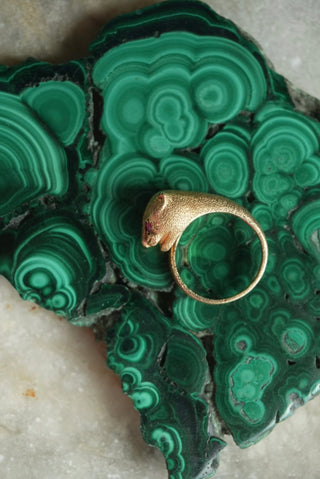 14K ULTIMATE LEOPARD RING