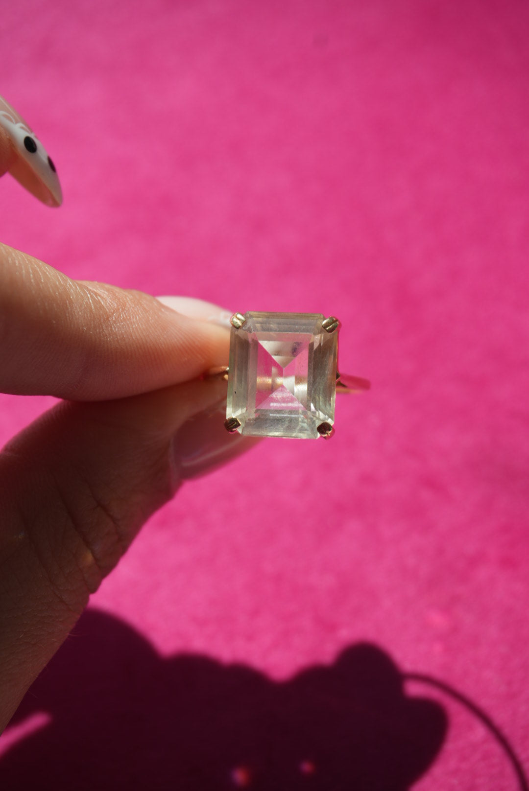 EMERALD CUT CITRINE