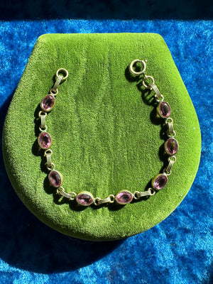 PINK SAPPHIRE BRACELET