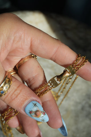 GOLD FILL CHAIN REACTION