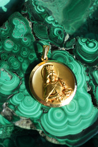 18K ST.BARBARA PENDANT