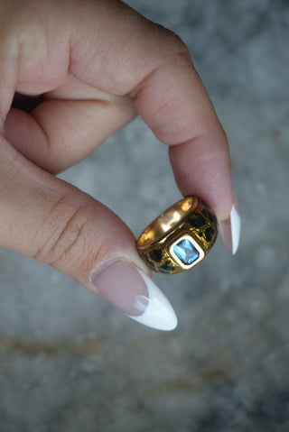 LEOPARD LAZULI SZ 6.5