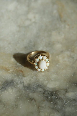 14K OPAL RING