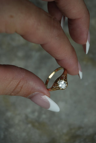14k Princess Ring