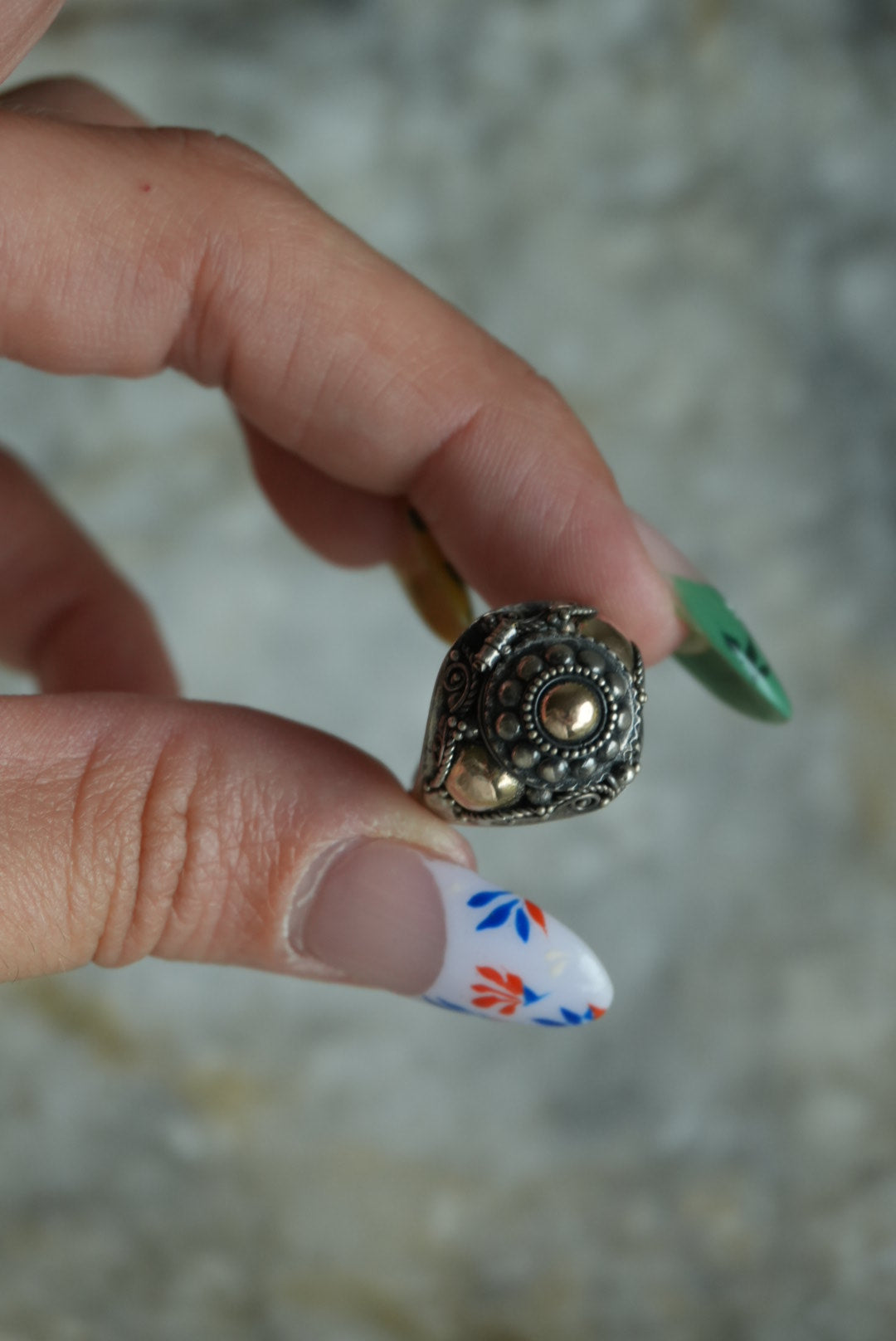 POISON RING SZ 7