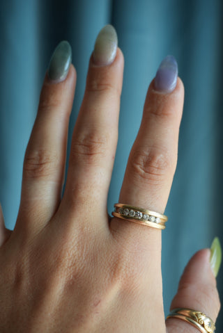 14K DIAMOND BAND