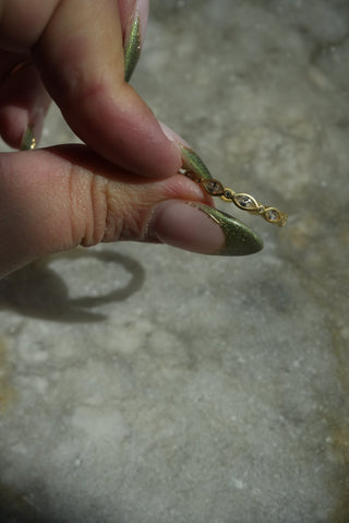 Band 2 - Vermeil Stacking Band Size 8