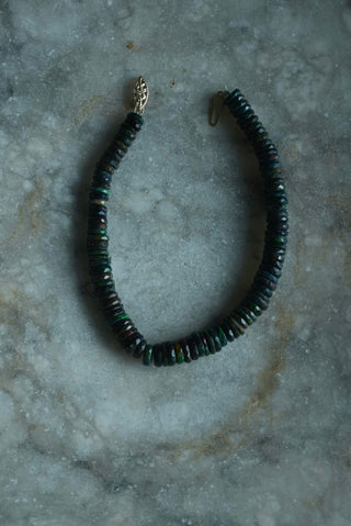 14K INCH OPAL CHIP BRACELET