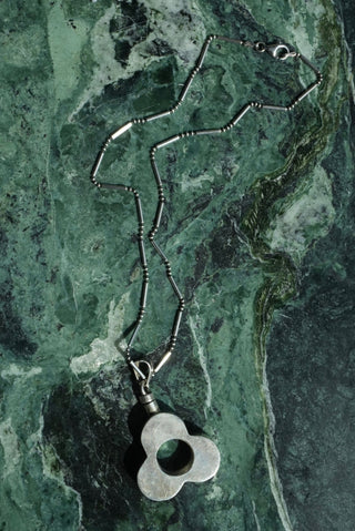 Lucky Club - Sterling Vial Necklace