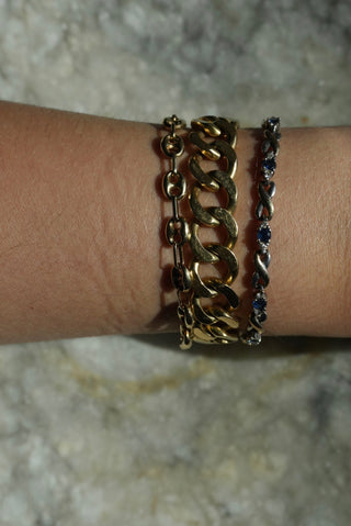 Forever & Ever - Vermeil Sapphire Tennis Bracelet