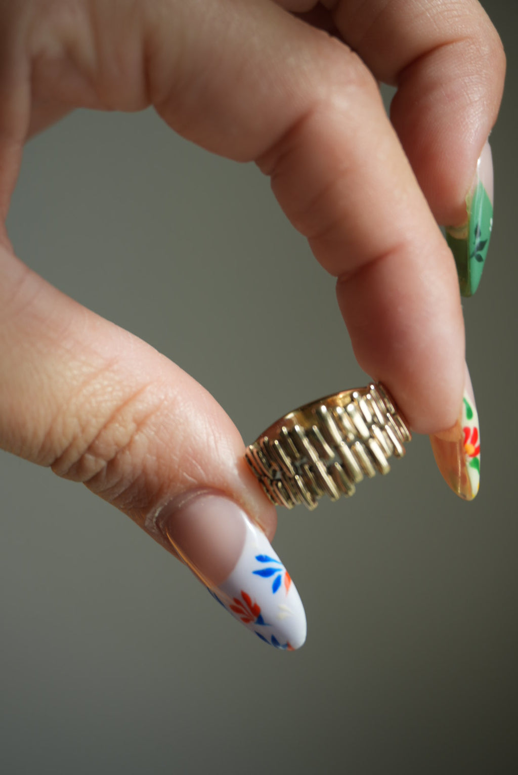 BRUTALIST 14k GOLD RING