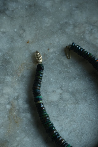 14K INCH OPAL CHIP BRACELET