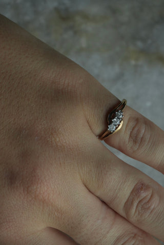 14K DIAMOND RING