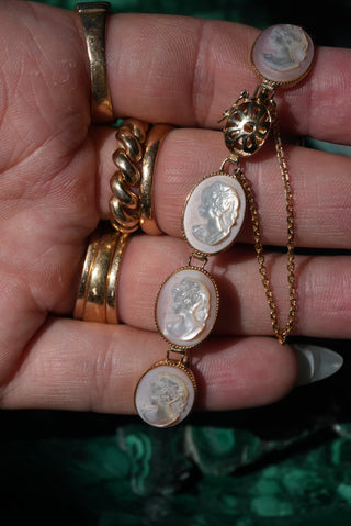 14k Cameo Bracelet