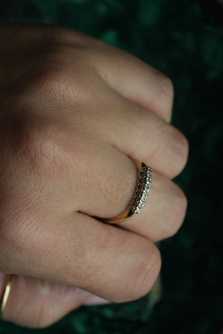 14K DIAMOND BAND