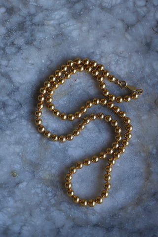 22INCH GOLD BALL CHAIN